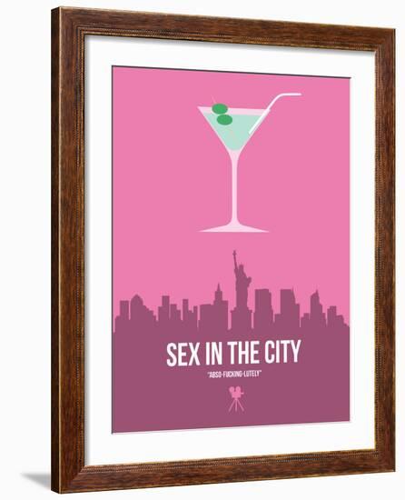 Sex and the City-David Brodsky-Framed Art Print