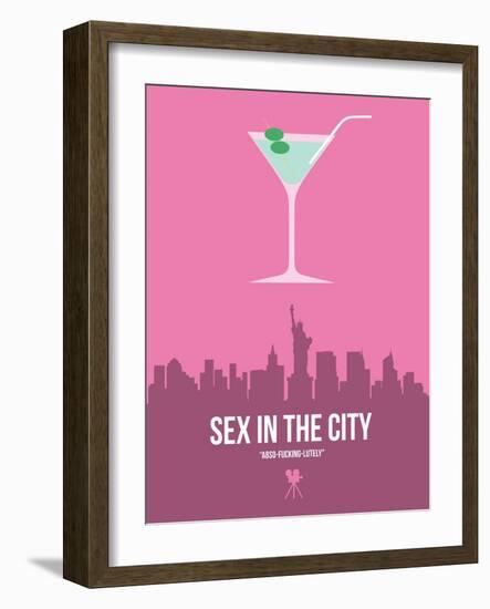 Sex and the City-David Brodsky-Framed Art Print