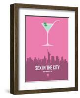 Sex and the City-David Brodsky-Framed Art Print