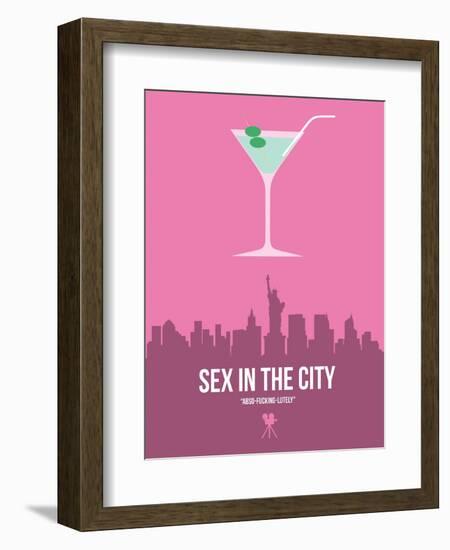 Sex and the City-David Brodsky-Framed Art Print