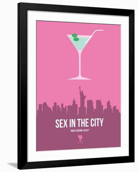 Sex and the City-David Brodsky-Framed Art Print