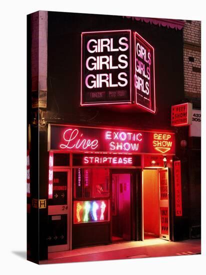 Sex Shop, Soho, London, England, United Kingdom-Mark Mawson-Stretched Canvas