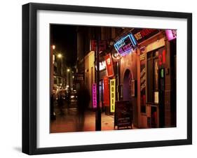 Sex Shops, Soho, London, England, United Kingdom-Mark Mawson-Framed Photographic Print