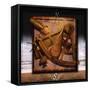 Sextant and Overlaying Compass-Colin Anderson-Framed Stretched Canvas