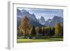 Sextner Dolomites, Dolomiti Di Sesto, the Dolomites During Autumn. Italy-Martin Zwick-Framed Photographic Print