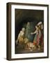 Sextus Pompeius Consulting Erichtho before the Battle of Pharsalia-John Hamilton Mortimer-Framed Giclee Print