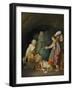 Sextus Pompeius Consulting Erichtho before the Battle of Pharsalia-John Hamilton Mortimer-Framed Giclee Print