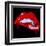 Sexy Kiss-Pop Art Queen-Framed Giclee Print