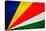 Seychelles Flag Design with Wood Patterning - Flags of the World Series-Philippe Hugonnard-Stretched Canvas