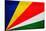 Seychelles Flag Design with Wood Patterning - Flags of the World Series-Philippe Hugonnard-Stretched Canvas