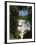 Seychelles, Mahe Island, Port Launay Marine National Park-Walter Bibikow-Framed Photographic Print