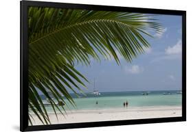 Seychelles, Praslin. Cote D'Or, one of the most beautiful beaches on the island.-Cindy Miller Hopkins-Framed Photographic Print