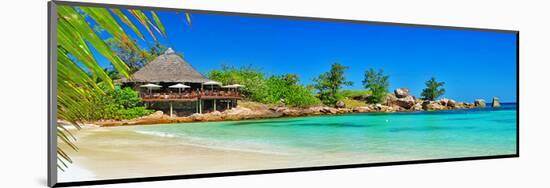 Seychelles-Turquoise Paradise-null-Mounted Art Print