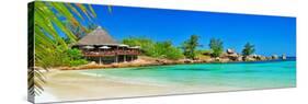 Seychelles-Turquoise Paradise-null-Stretched Canvas