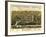 Seymour, Connecticut - Panoramic Map-Lantern Press-Framed Art Print