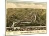 Seymour, Connecticut - Panoramic Map-Lantern Press-Mounted Art Print