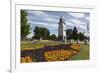 Seymour Square and Clock Tower, Blenheim, Marlborough Region, South Island, New Zealand, Pacific-Stuart Black-Framed Photographic Print