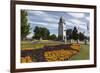 Seymour Square and Clock Tower, Blenheim, Marlborough Region, South Island, New Zealand, Pacific-Stuart Black-Framed Photographic Print