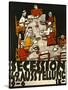 Sezessionsplakat 1918, Poster for the 49th Secession Exhibition by the Neukunstgruppe, Austria-Egon Schiele-Stretched Canvas