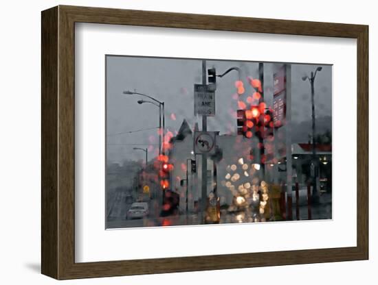 SF Early and Wet-David Winston-Framed Giclee Print