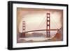 SF Golden Gate Bridge-Jeffrey Cadwallader-Framed Premium Giclee Print