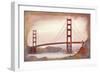 SF Golden Gate Bridge-Jeffrey Cadwallader-Framed Premium Giclee Print