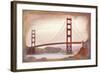 SF Golden Gate Bridge-Jeffrey Cadwallader-Framed Art Print