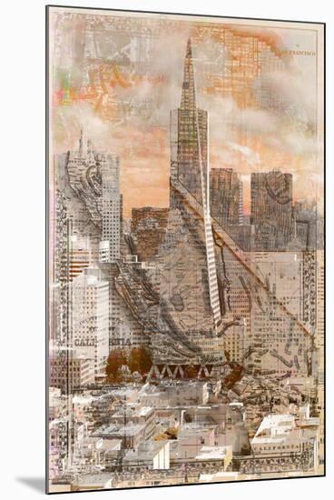 SF Transamerica 2-null-Mounted Poster