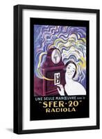 Sfer-20 Radiola-Leonetto Cappiello-Framed Art Print