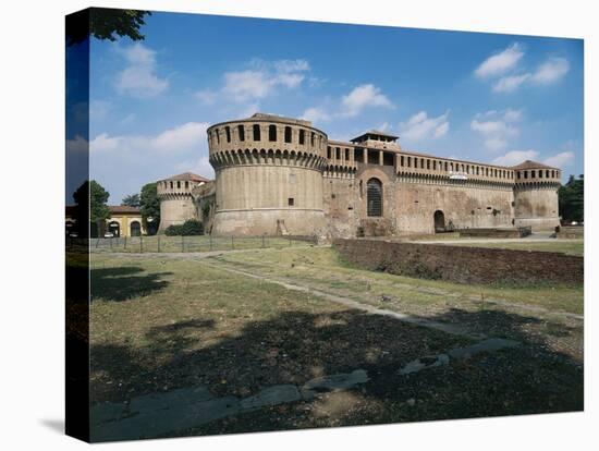 Sforza Castle, Imola, Bologna, Emilia-Romagna, Italy-null-Stretched Canvas