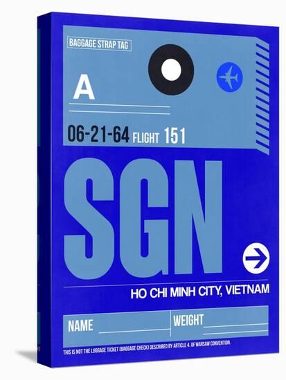 SGN Ho Chi Minh City Luggage Tag I-NaxArt-Stretched Canvas