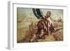 Sgt William Jasper Replacing the Flag (Cont)-Frederick Coffay Yohn-Framed Giclee Print