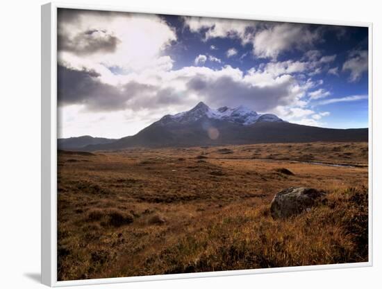 Sgurr Nan Gillean, Black Cuillins Range Near Sligachan, Isle of Skye, Inner Hebrides, Scotland-Patrick Dieudonne-Framed Photographic Print