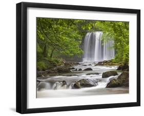 Sgwd yr Eira Waterfall, Brecon Beacons, Wales, United Kingdom, Europe-Billy Stock-Framed Photographic Print