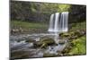 Sgwd Yr Eira Waterfall, Ystradfellte, Brecon Beacons National Park, Powys, Wales, United Kingdom-Stuart Black-Mounted Photographic Print