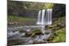 Sgwd Yr Eira Waterfall, Ystradfellte, Brecon Beacons National Park, Powys, Wales, United Kingdom-Stuart Black-Mounted Photographic Print