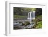 Sgwd Yr Eira Waterfall, Ystradfellte, Brecon Beacons National Park, Powys, Wales, United Kingdom-Stuart Black-Framed Photographic Print