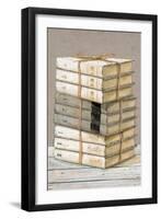 Shabby Chic Books-null-Framed Art Print