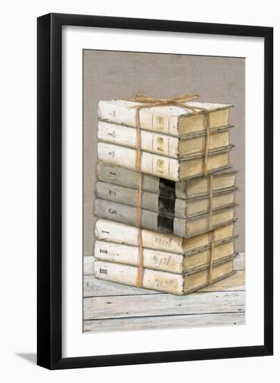 Shabby Chic Books-null-Framed Art Print
