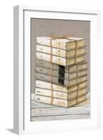 Shabby Chic Books-null-Framed Art Print