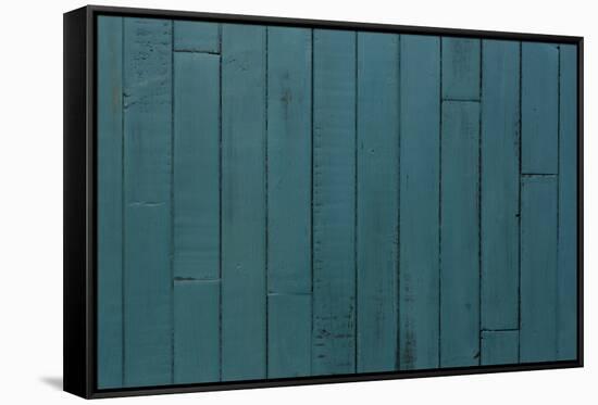 Shabby Chic Turquoise Background-MarjanCermelj-Framed Stretched Canvas