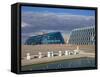 Shabyt Palace of Arts and Palace of Independence, Astana, Kazakhstan, Central Asia, Asia-Jane Sweeney-Framed Stretched Canvas