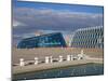 Shabyt Palace of Arts and Palace of Independence, Astana, Kazakhstan, Central Asia, Asia-Jane Sweeney-Mounted Photographic Print