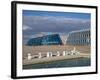 Shabyt Palace of Arts and Palace of Independence, Astana, Kazakhstan, Central Asia, Asia-Jane Sweeney-Framed Photographic Print