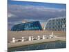 Shabyt Palace of Arts and Palace of Independence, Astana, Kazakhstan, Central Asia, Asia-Jane Sweeney-Mounted Photographic Print