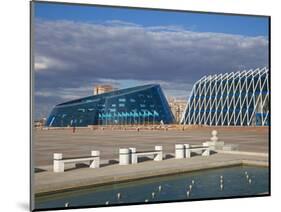 Shabyt Palace of Arts and Palace of Independence, Astana, Kazakhstan, Central Asia, Asia-Jane Sweeney-Mounted Photographic Print