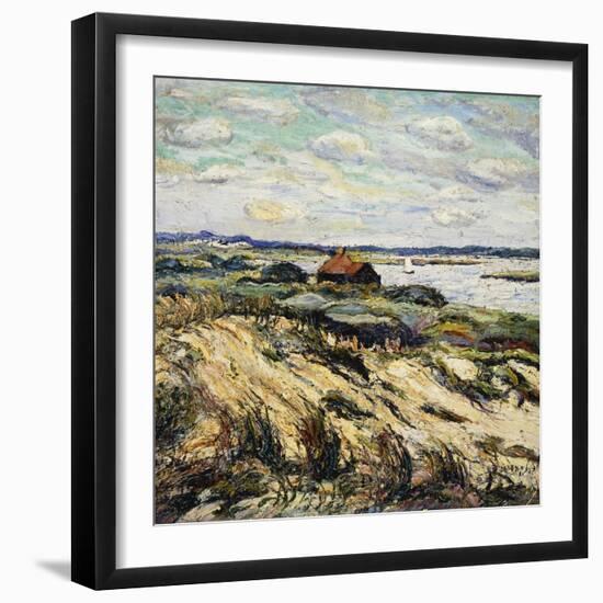 Shack on the Bay-Ernest Lawson-Framed Premium Giclee Print