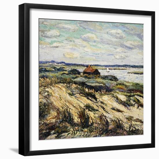 Shack on the Bay-Ernest Lawson-Framed Giclee Print