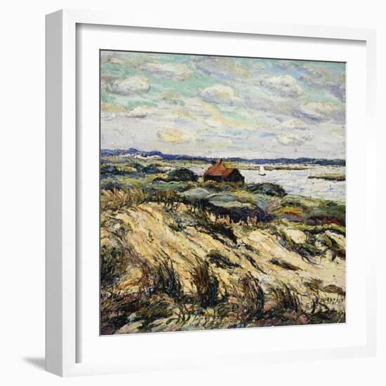 Shack on the Bay-Ernest Lawson-Framed Giclee Print