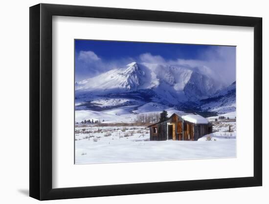 SHACK PARKER PEAK INYO NATIONAL FOREST-Panoramic Images-Framed Photographic Print